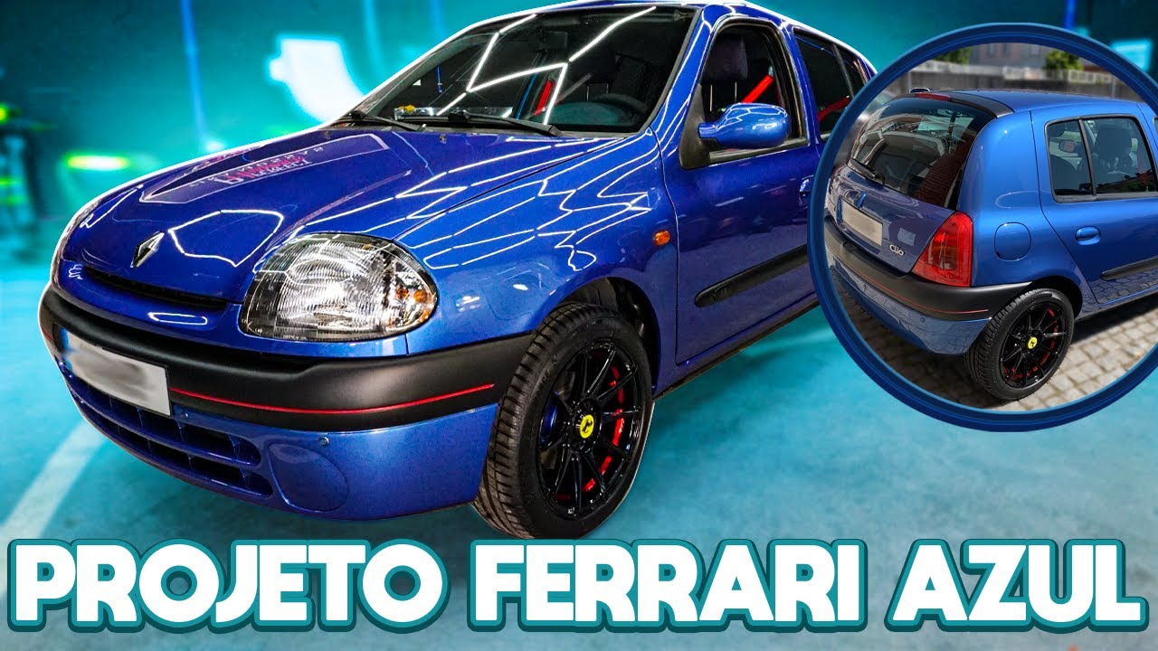 PROJETO FERRARI AZUL ! *ficou novo!*