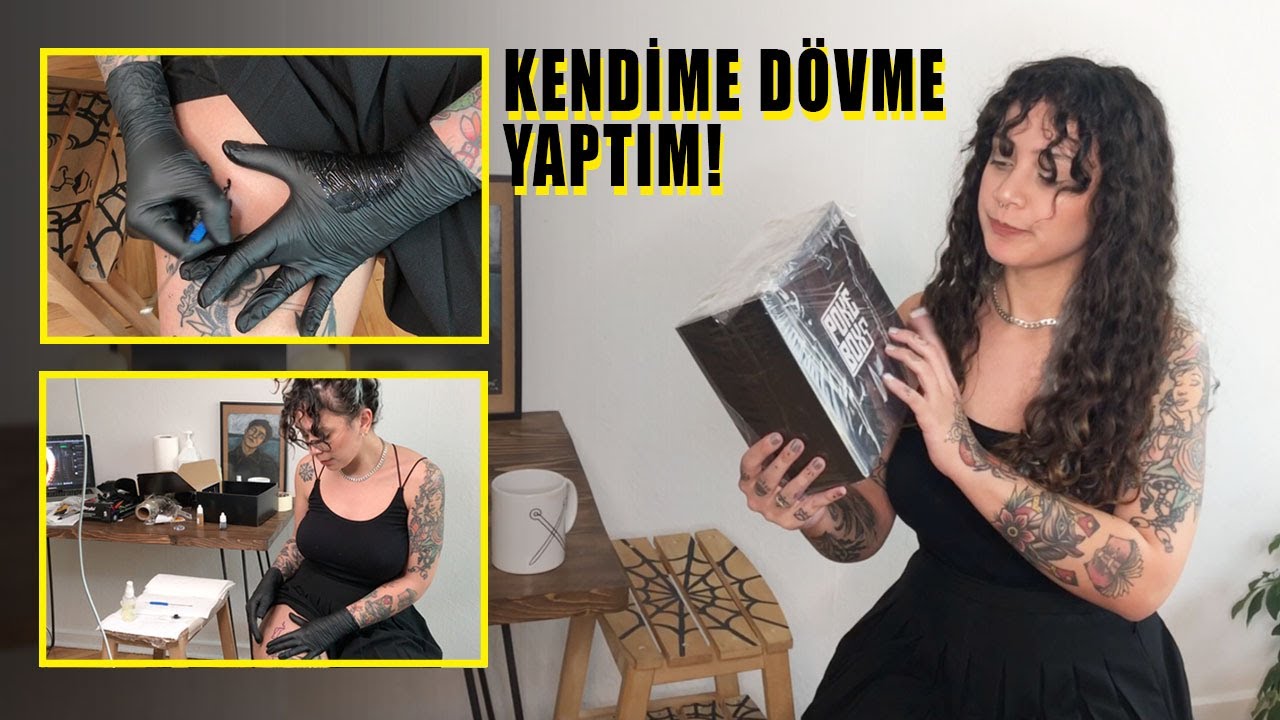 Makinesiz Kendine Nasıl Dövme Yaparsın? - ENG SUBS