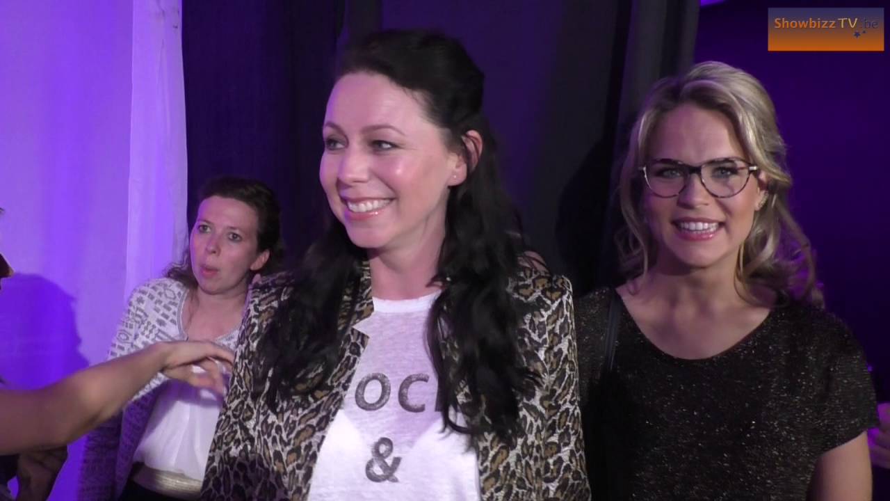 K3 en Kristel Verbeke op boekvoorstelling Josje Huisman