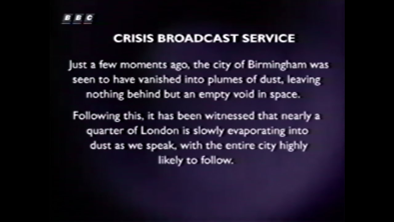 BBC EAS Scenario - The Vanishing (1997)
