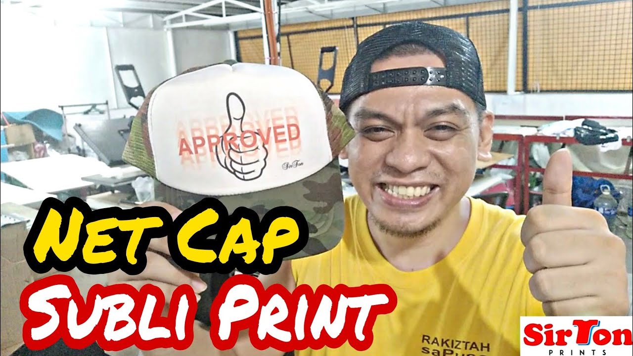 Cap Printing Sublimation Extra Income SirTon Prints