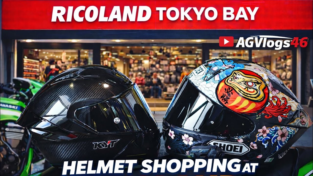 Ricoland Tokyo Bay Tour + Helmet Shopping#motovlog #nepalimotovloger #japanmotorcycle 