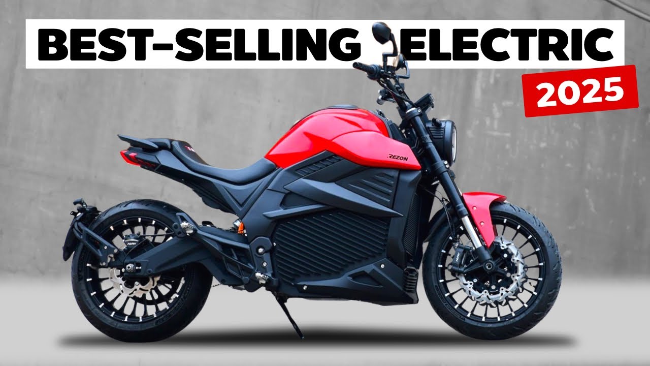 10 Best-Selling ELECTRIC Motorcycles in the U.S. in 2025
