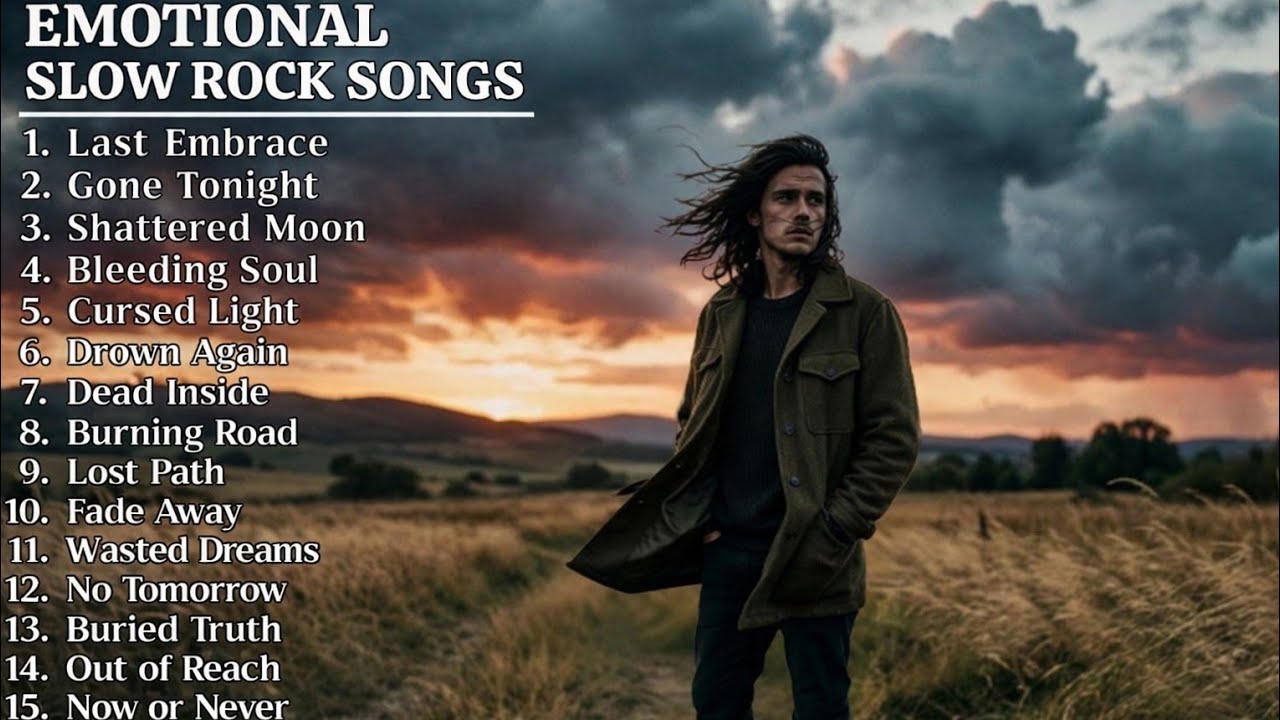 EMOTIONAL SLOW ROCK SONGS | ROCK BALLAD | SAD AMERICAN SLOW ROCK 