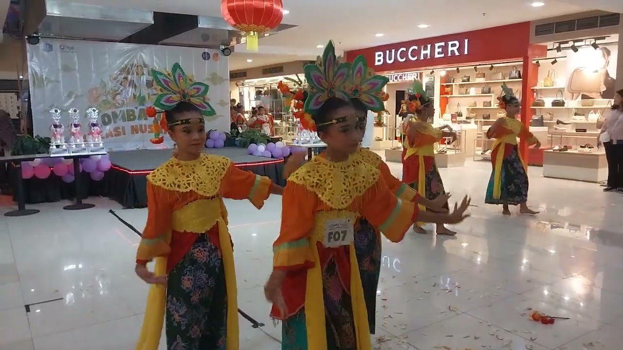 Nesya & friends tarian jali-jali juara 3 kategori sanggar. Minggu 8 februari  2025 di plaza kalibata