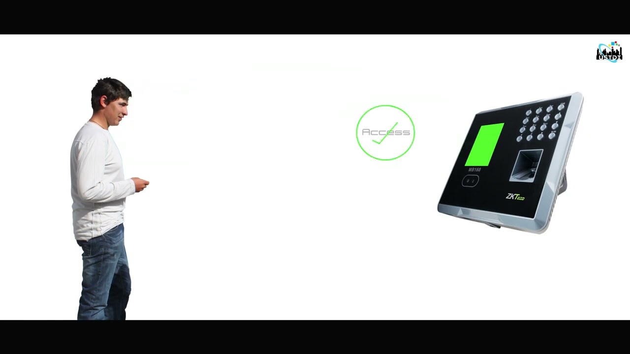 ZKteco MB160 face recognition and fingerprint Device