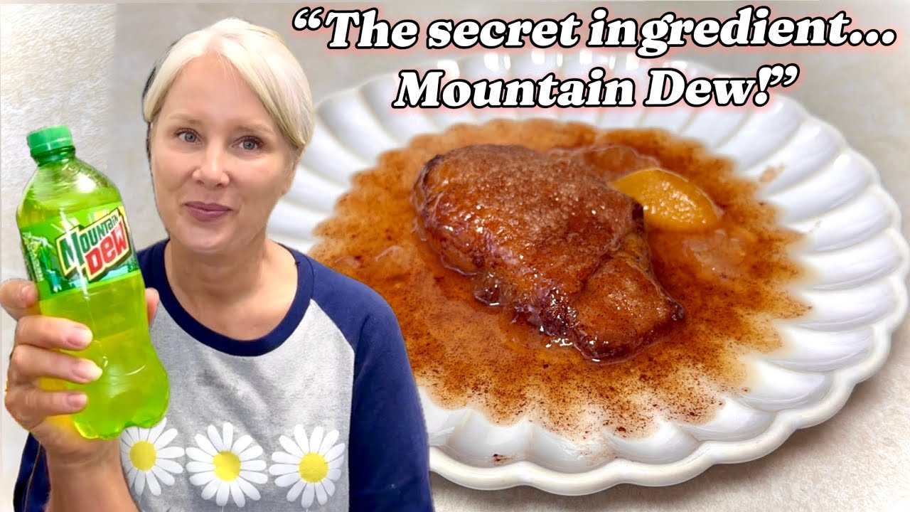 Momma attempts the viral Peach Dumplings 😳 (They are a MUST TRY) 