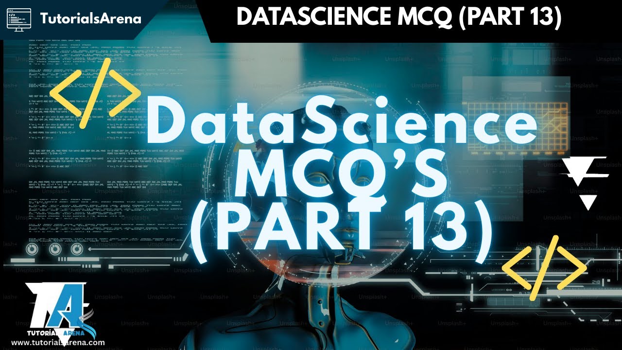 AI & DataScience Quiz Series | Python, ML, SQL, Math, Visualization | AI & DataScience MCQ (Part 13)