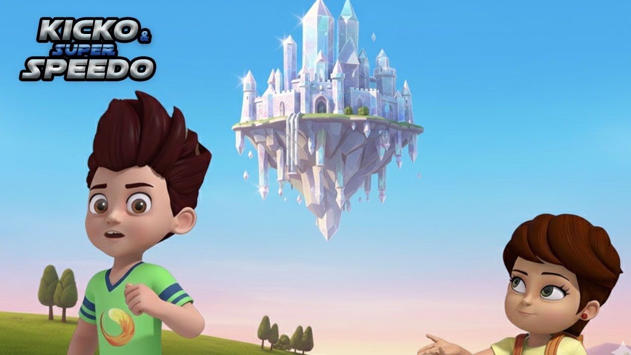 Kicko ने देखा Sky में Floating Crystal Castle | Kicko & Super Speedo