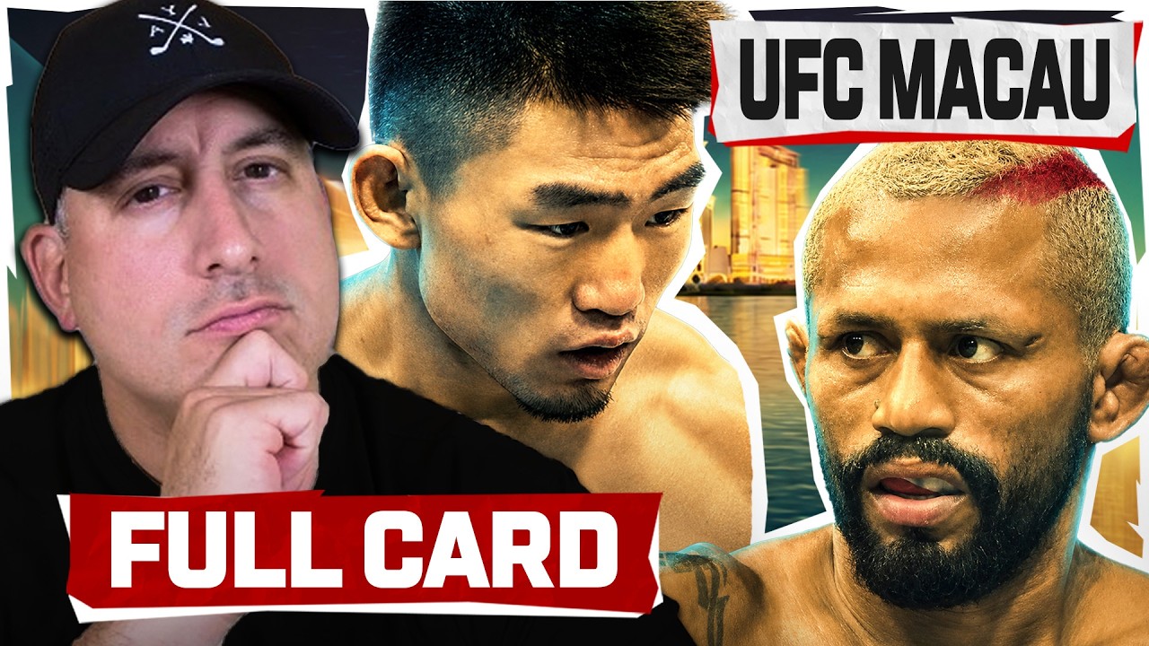 UFC Macau: Song vs. Figueiredo FULL CARD Picks, Predictions and Bets