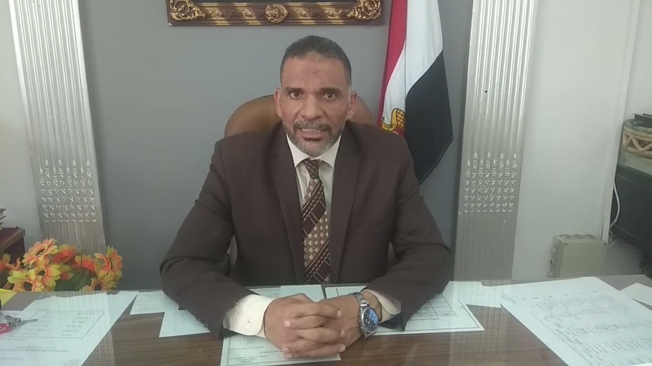 كلمه مستر صالح ابراهيم مدير المدرسه استعداد للعام الدارسي الجديد