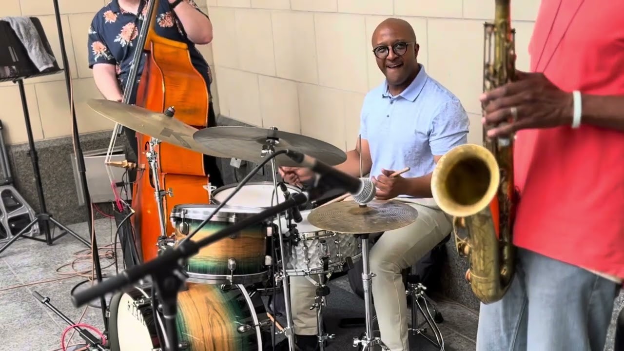 Blues on Mark VI w/@drumqtips