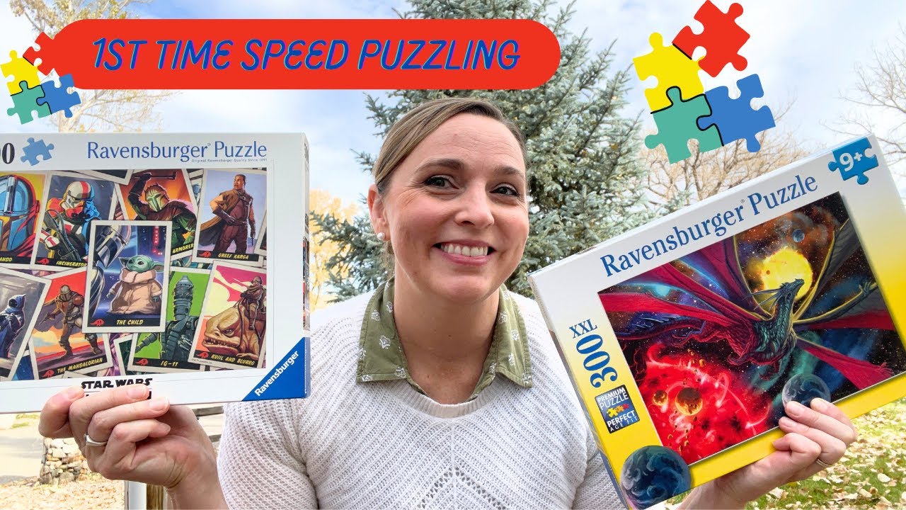 1st Time Speed Puzzling All Ravensburger Puzzles