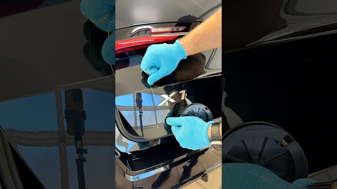 BMW Emblem Template Hack (Remove + Reapply Perfectly) 🚗🛠️✨