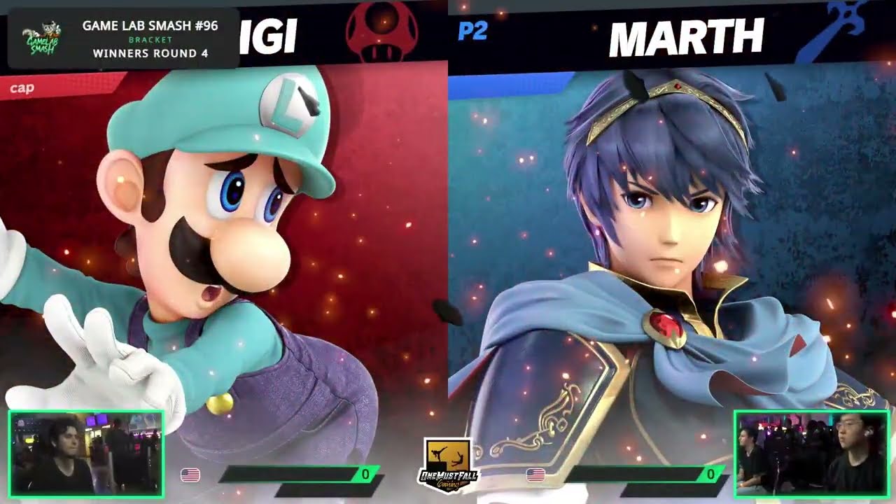 Game Lab Smash #96 Polar (Luigi) Vs Ignaize (Marth)