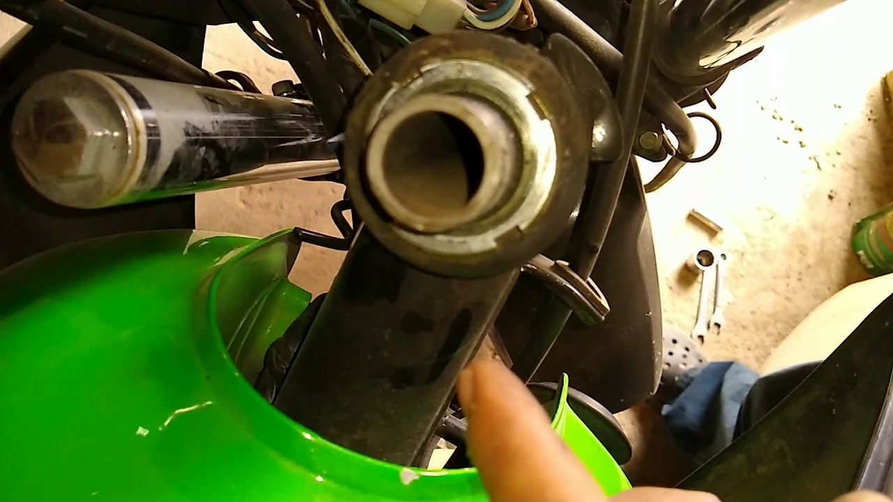 Falla en el yugo de tu moto que hacer  😥