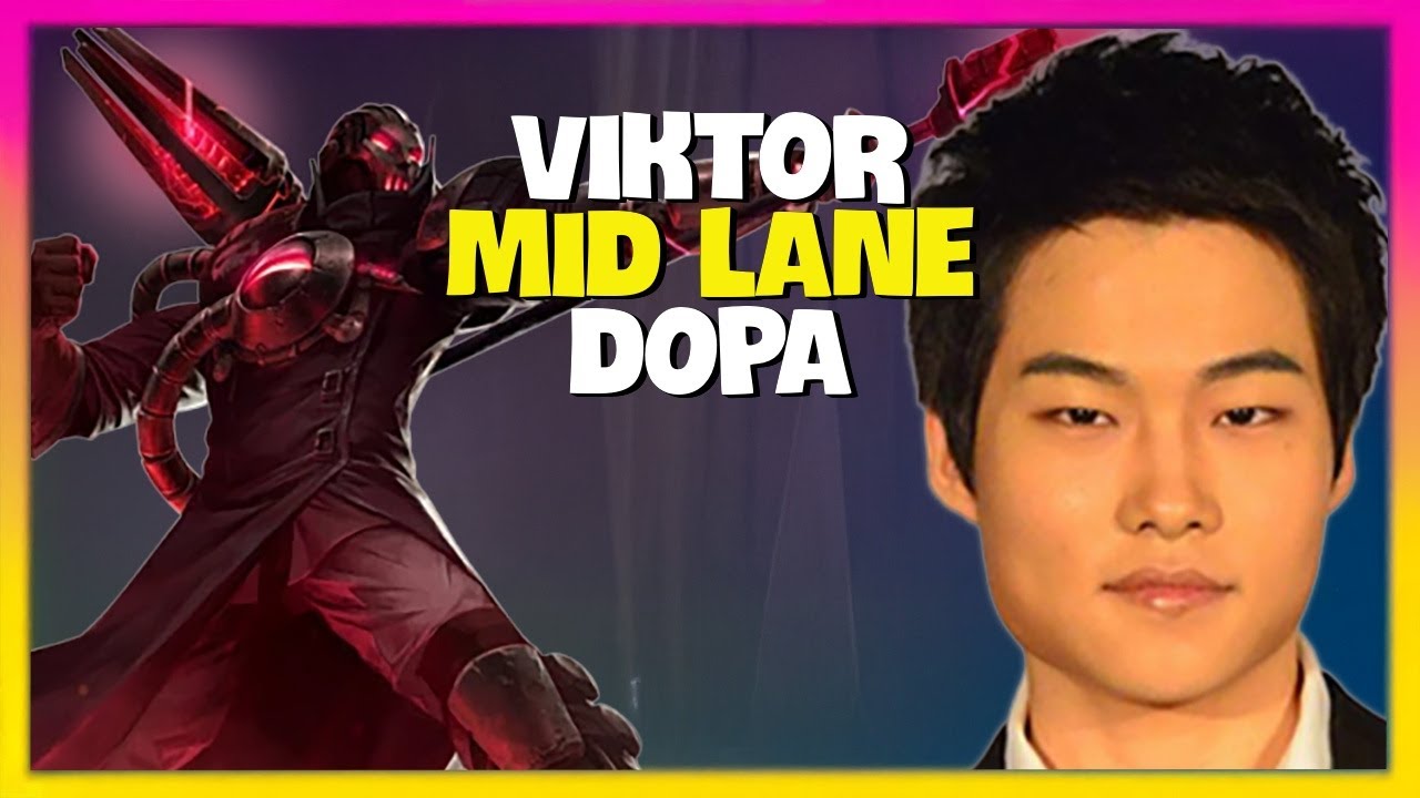Dopa's Challenger Viktor: Perfect Mid Lane Execution Engsub