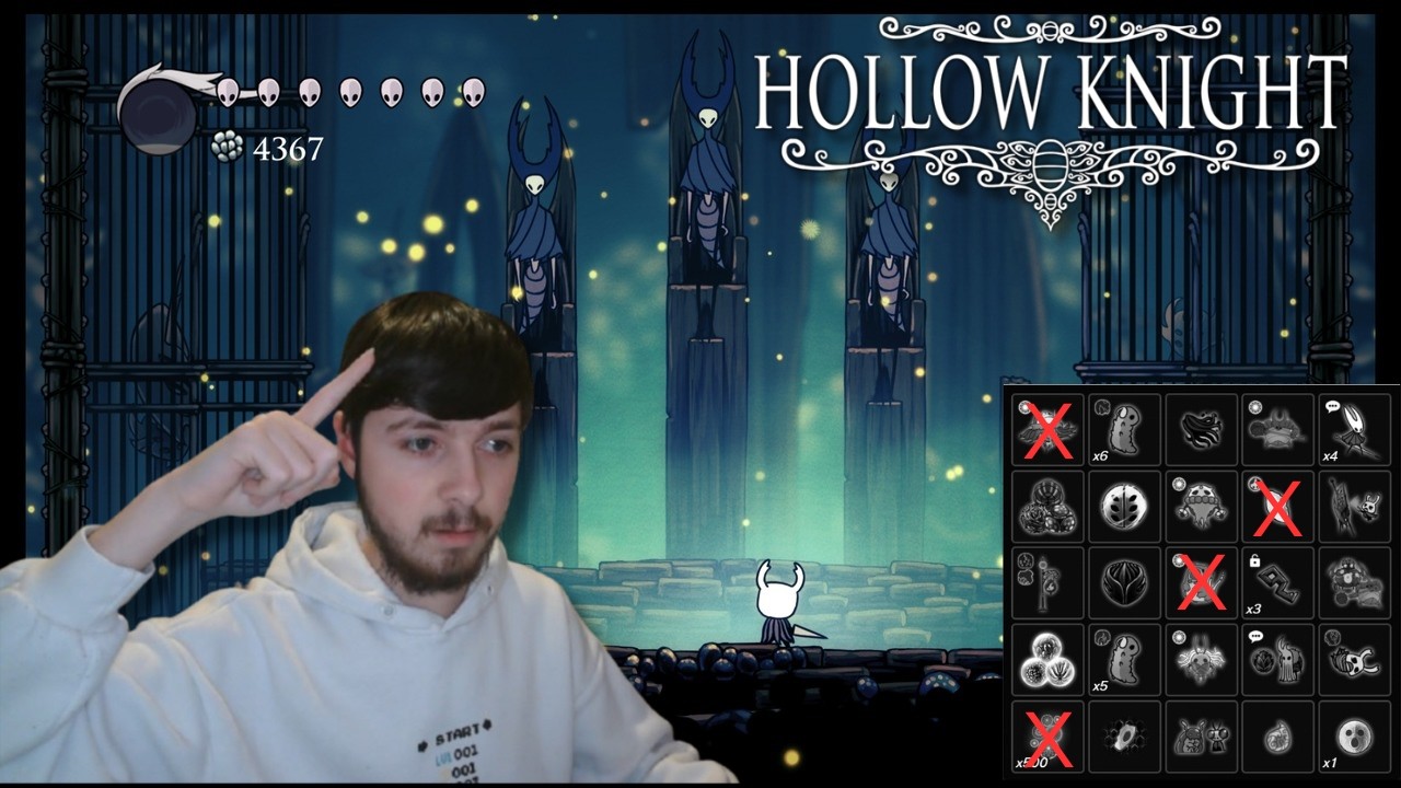 ¿Podré superar este BINGO en HOLLOW KNIGHT en menos de 8 HORAS?