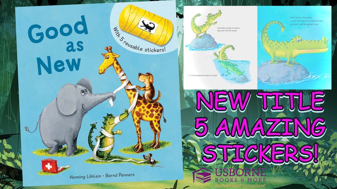 Good As New Usborne Book! New Spring 2021 Title!