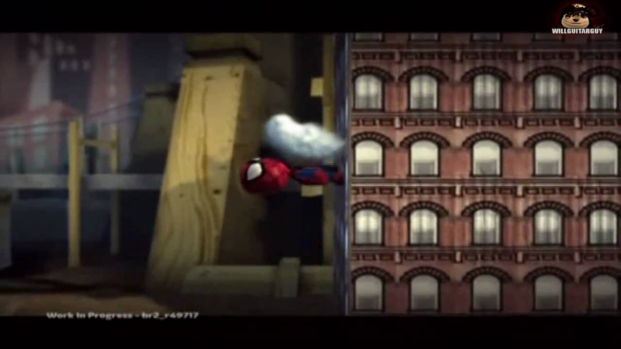 LBP2 BETA Spider-Man Sackbot Test [HD]