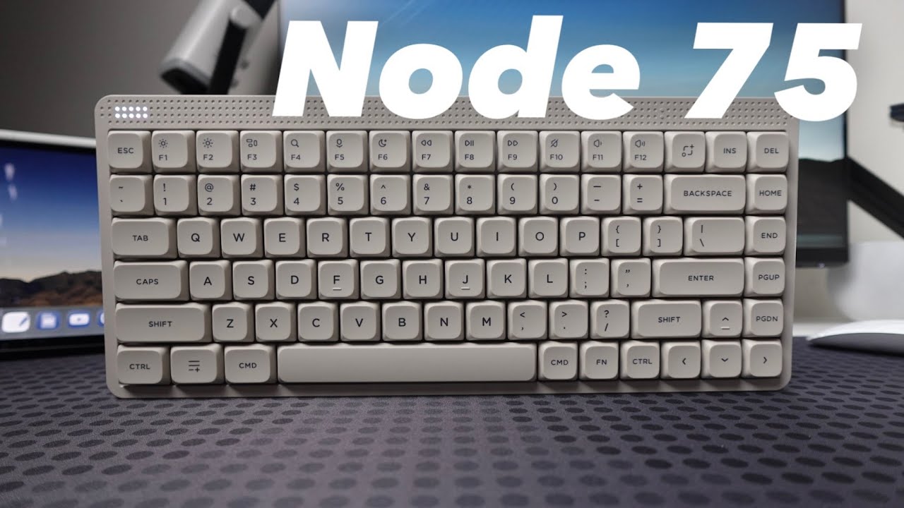 Новая клавиатура Creamy от Nuphy - Node 75