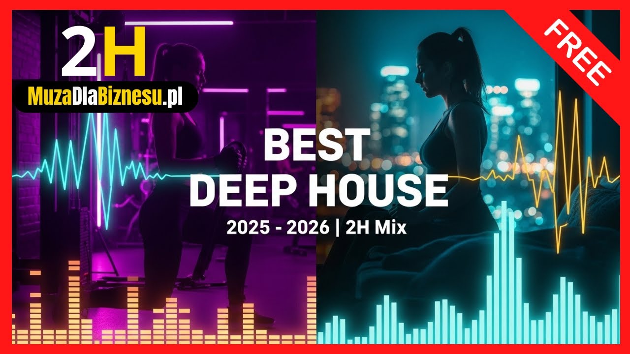 BEST Deep House 2025 - 2026 | 2 Hours EDM Electro House Mix – Gym & Chill Vibes 🔥