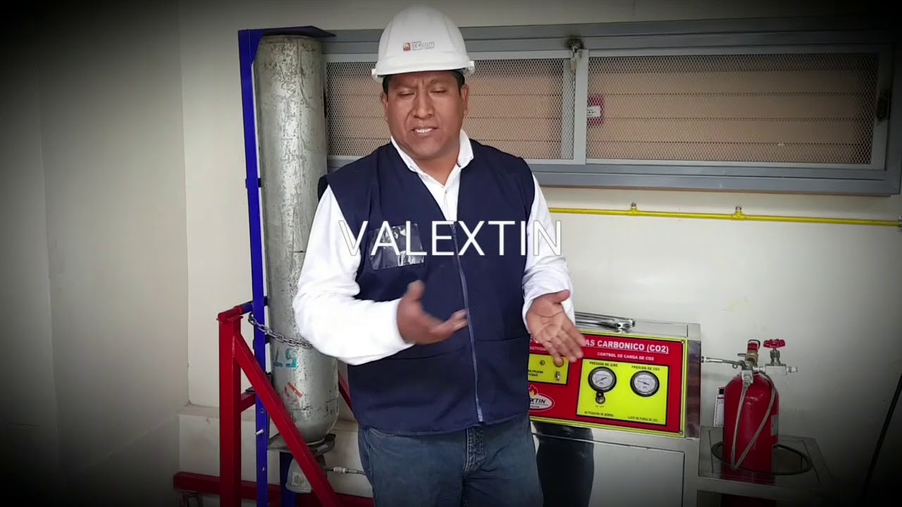 MAQUINARIA PARA EXTINTORES- Recarga y prueba de conductividad. VALEXTIN