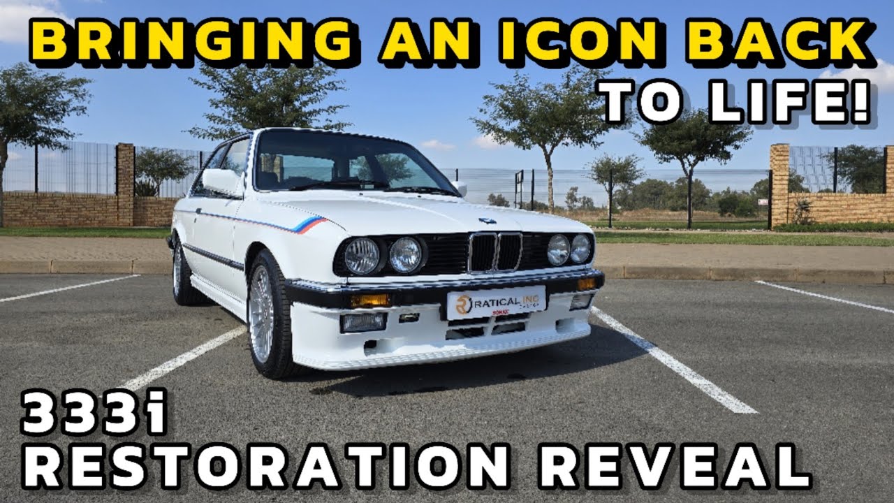 BMW E30 333i Restoration | Ultra-Rare Alpinweiss Classic Rebuilt from Bare Metal (1 of ~210 Made)