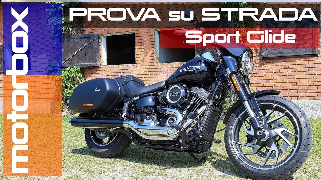 H-D Sport Glide 2018 | Ha un motorone e pesa un sacco ma ama le curve