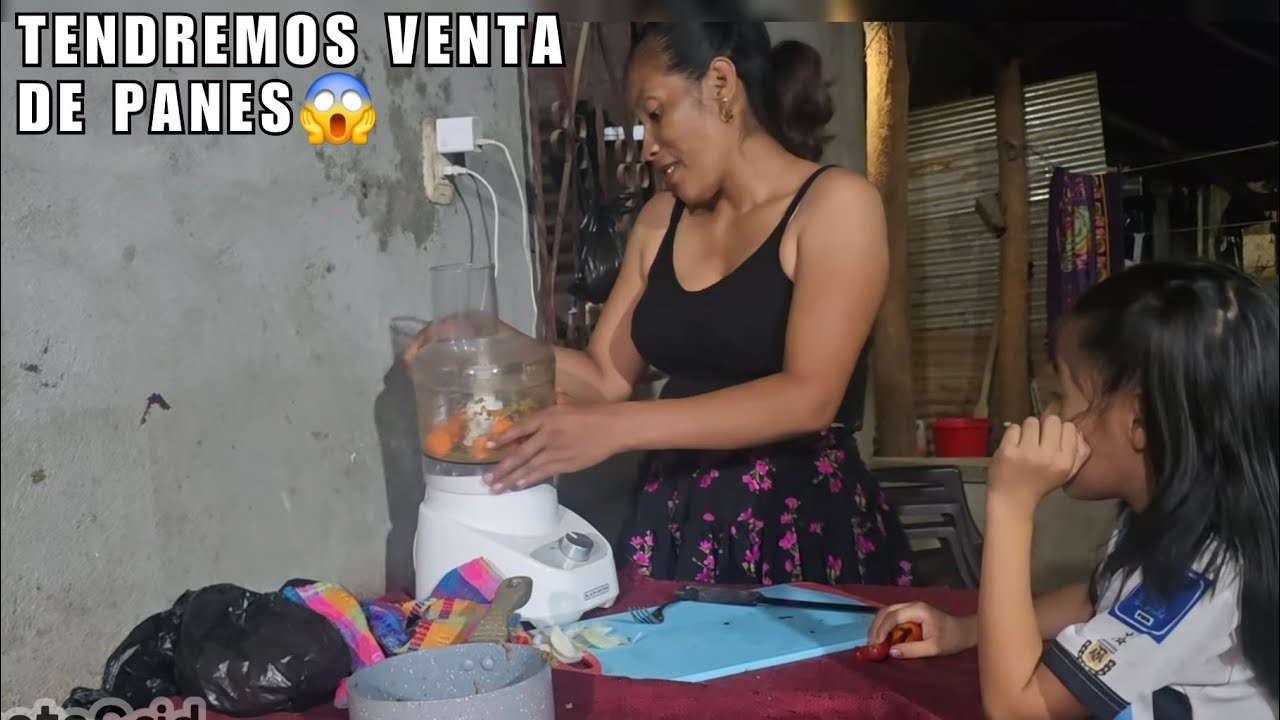 Yakelin Ara Una Gran Venta De Panes Con Pollo😱Ya Disponibles Quien Guste Comprar😳