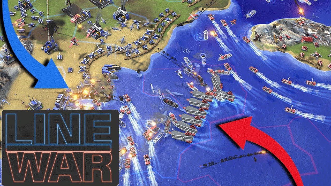 RTS Like Never Seen Before! Command & Conquer MEETS HOI4 - Line War