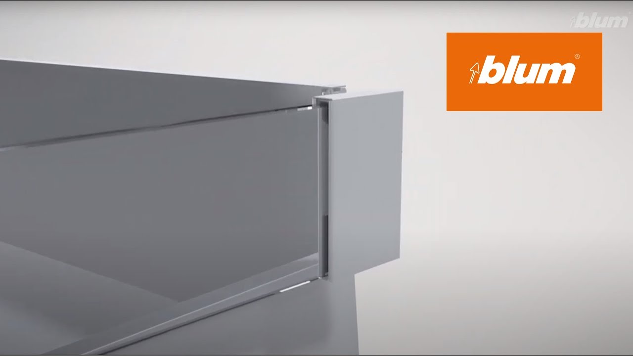 Assembly of MERIVOBOX modular with BOXCOVER | Blum