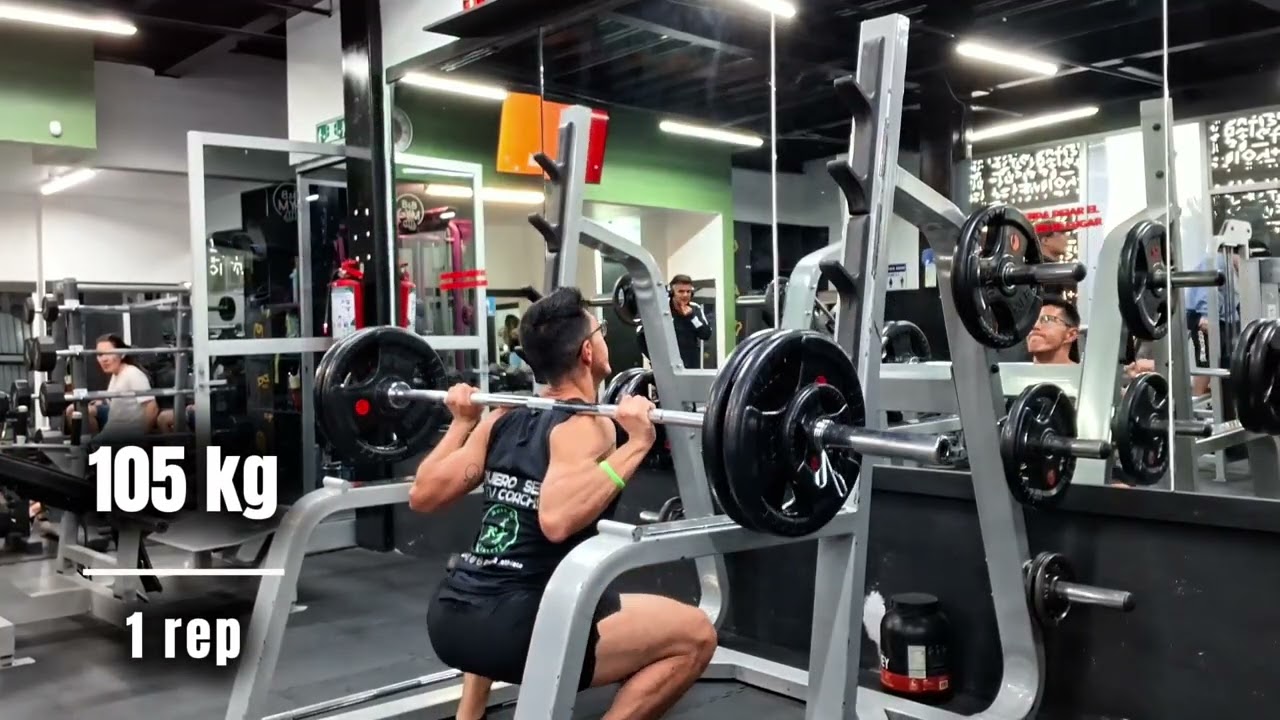Prueba No. 18.2: Back Squat 1RM 