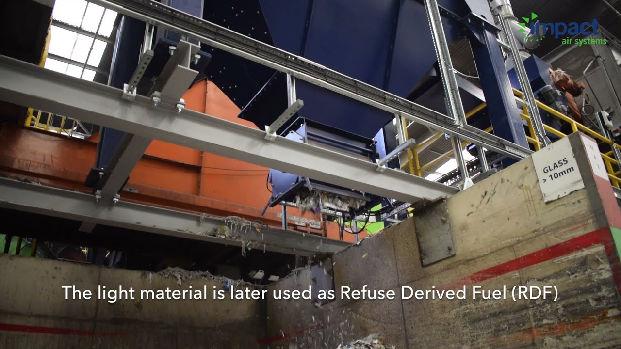 Recovering glass and SRF from the waste stream | Impact's ZAC800 Material Recovery Solution