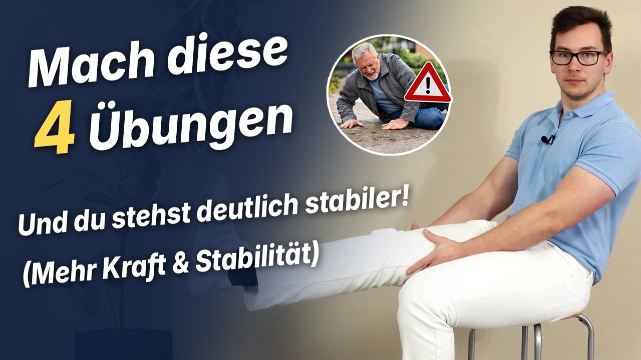 Stärke deine Beine: 5 Beinübungen, die Ü50 vor Stürzen schützen
