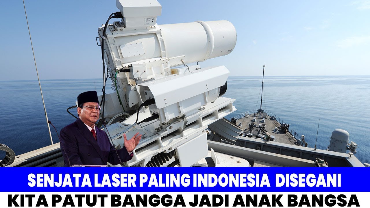 BIKIN CIUT !! SENJATA LASER BUATAN ANAK BANGSA PALING MEMATIKAN