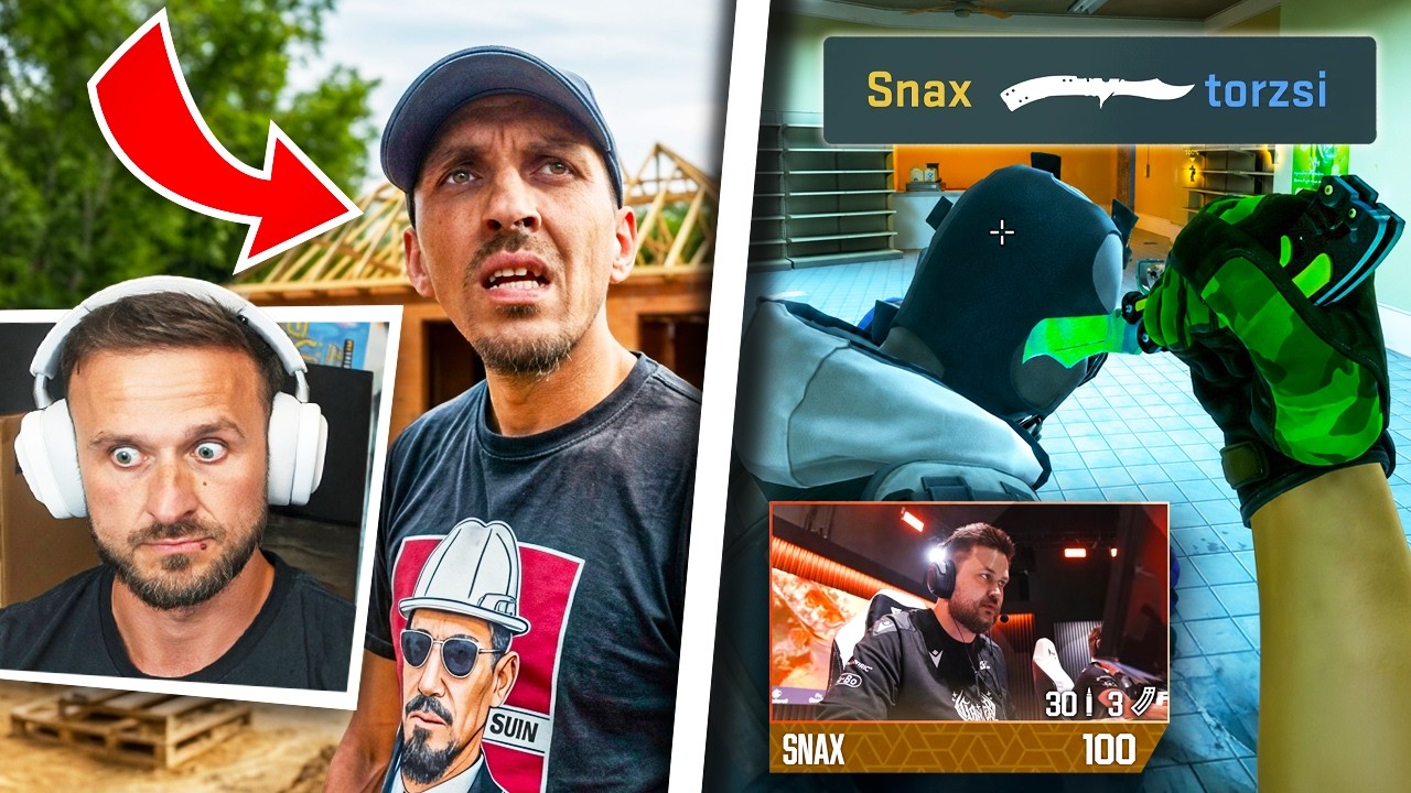 PASHA POJEDZIE NA BUDOWE DO BAGIETY?! 😱 SNAX ZN&Oacute;W TO CZUJE! 😂 SZELIGA CHWALI SIĘ 10 LEVELEM!
