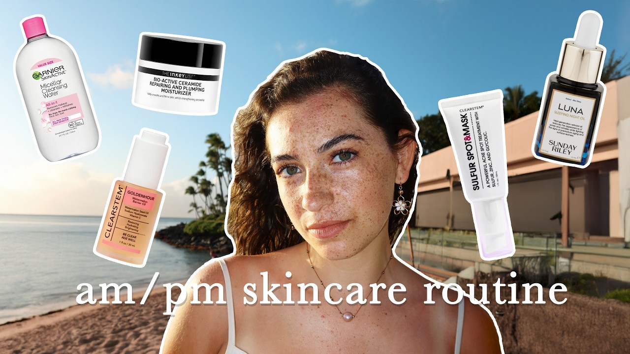 A Guide To Glowing, Smooth Skin⭐️ | my day to night time skincare routine |