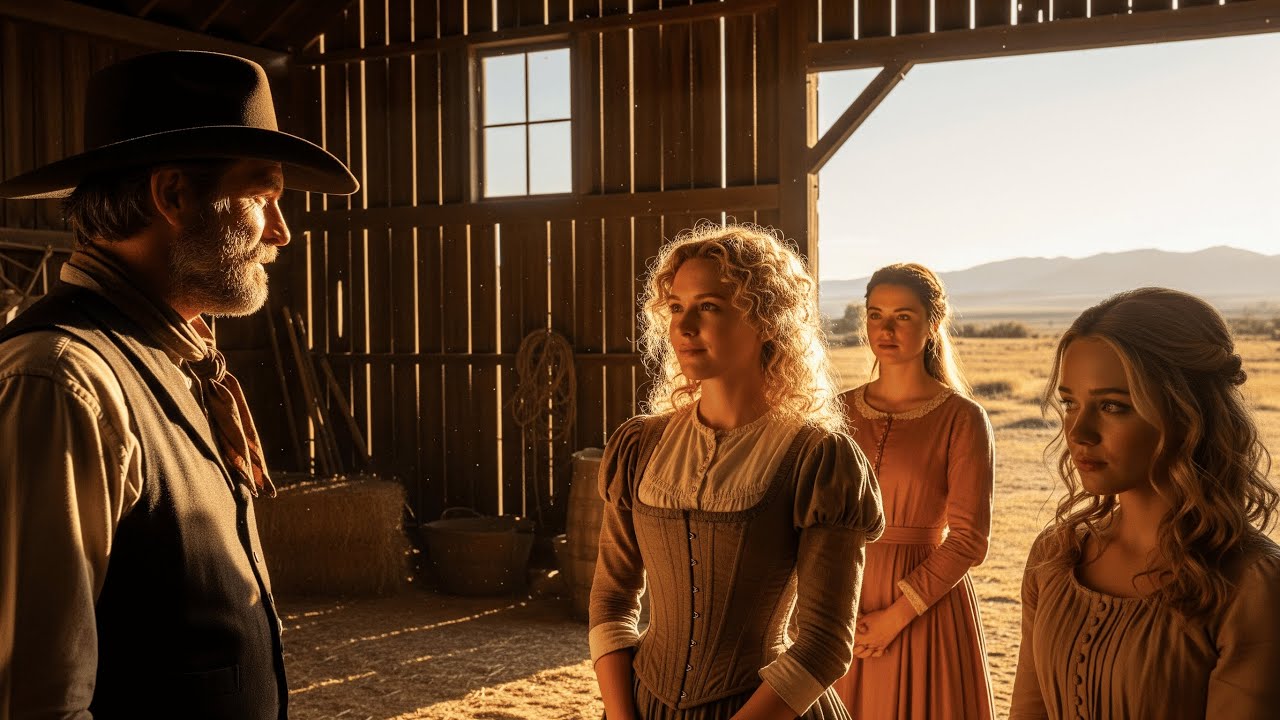 &ldquo;Think You Can Handle Us&rdquo; &mdash; Three Sisters Cornered the Cowboy in His Own Barn  Wild West Love Story