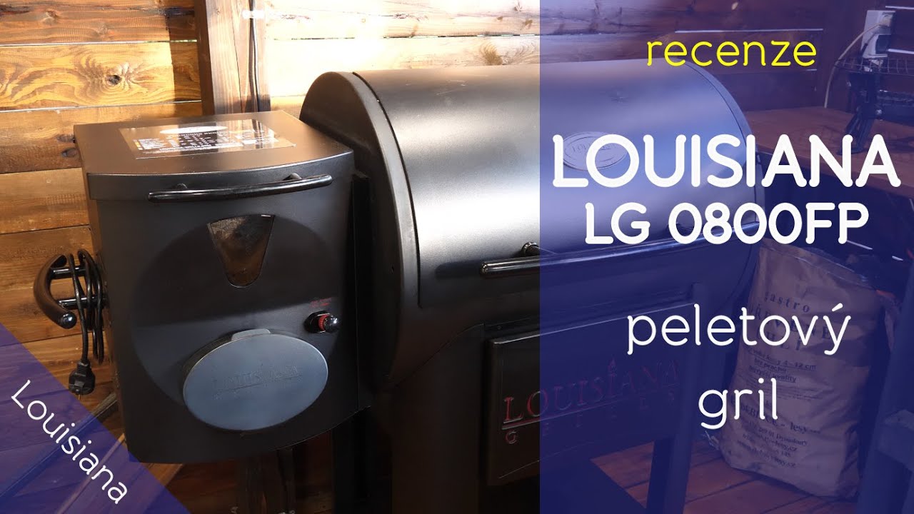 Louisiana LG 800 - Recenze & Test peletového grilu #28