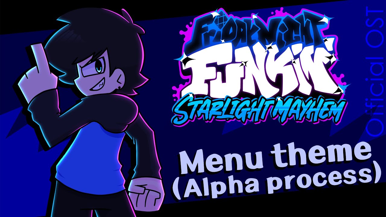 Friday Night Funkin' - Alpha Process [MENU THEME] | Starlight Mayhem OST [OFFICIAL]