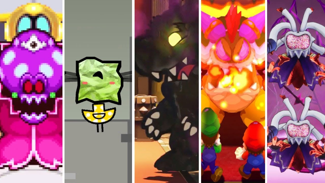 Evolution of Creepy Mario Boss Fights (1996 - 2024)