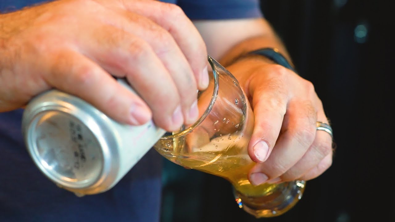 How to Pour a Perfect Beer from a Can