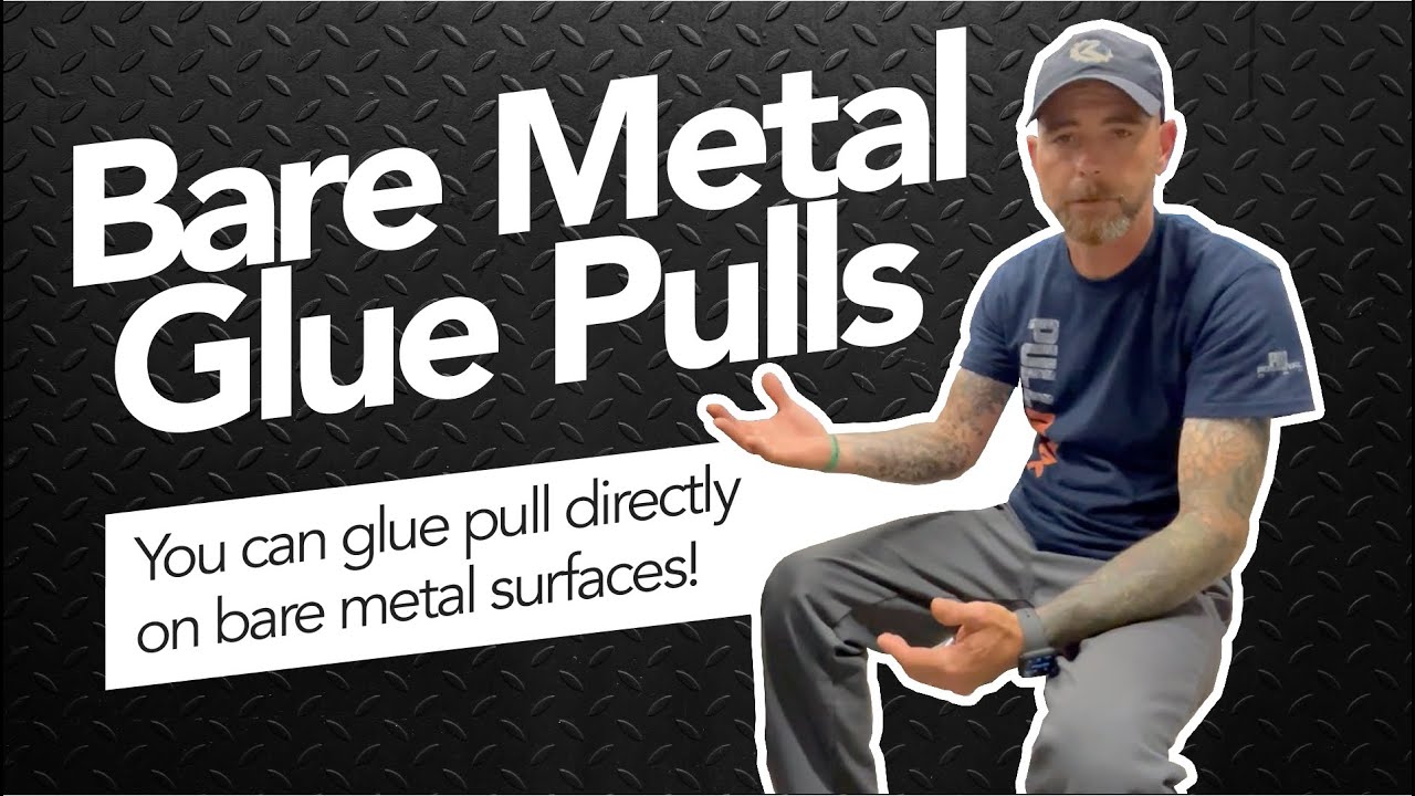 Collision Glue Pull Repair Systems & MASSIVE RESULTS - Adhere Your Tabs Directly to BARE METAL