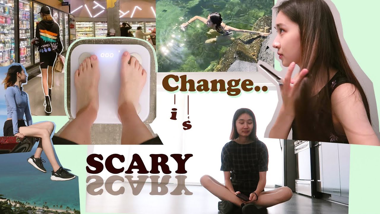 say YES to change | glow up journal 12 (move, weight gain, hair change)