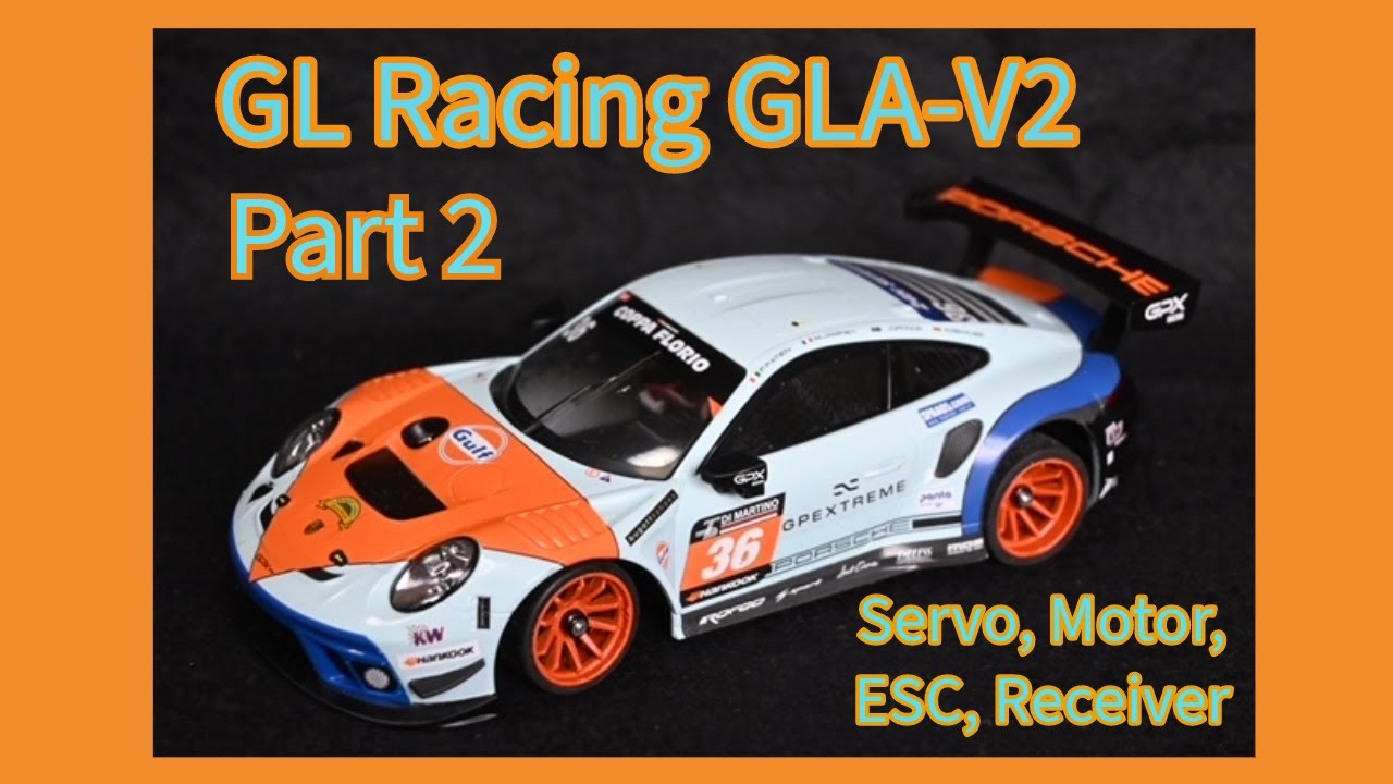 GL Racing GLA V2 (Part 2) Porsche GT3 Mini Z