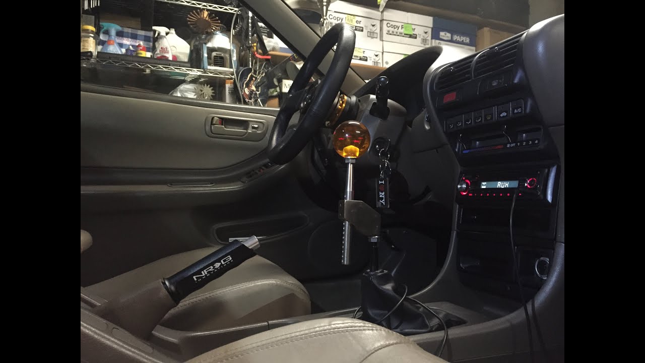 NRG Handbrake Cover Installation