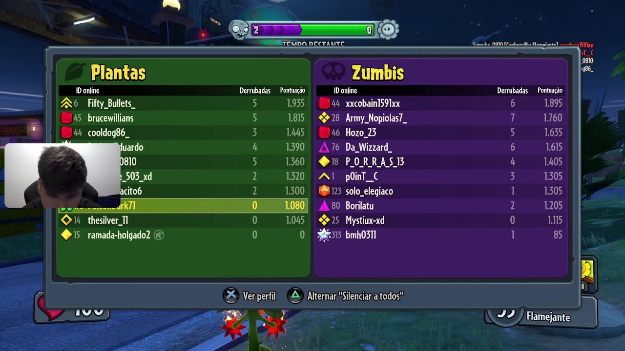 LIVE - PVZ GW1 JARDINS E CEMITÉRIOS 🧠