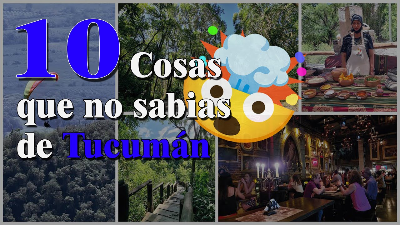 1️⃣0️⃣ COSAS QUE NO SABIAS DE TUCUMAN 🤯👌
