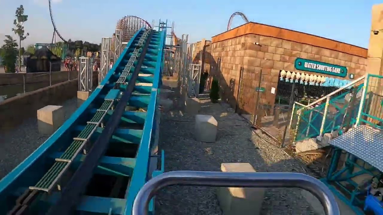 Tidal Wave Twister POV, Energylandia Zamperla Disko Coaster